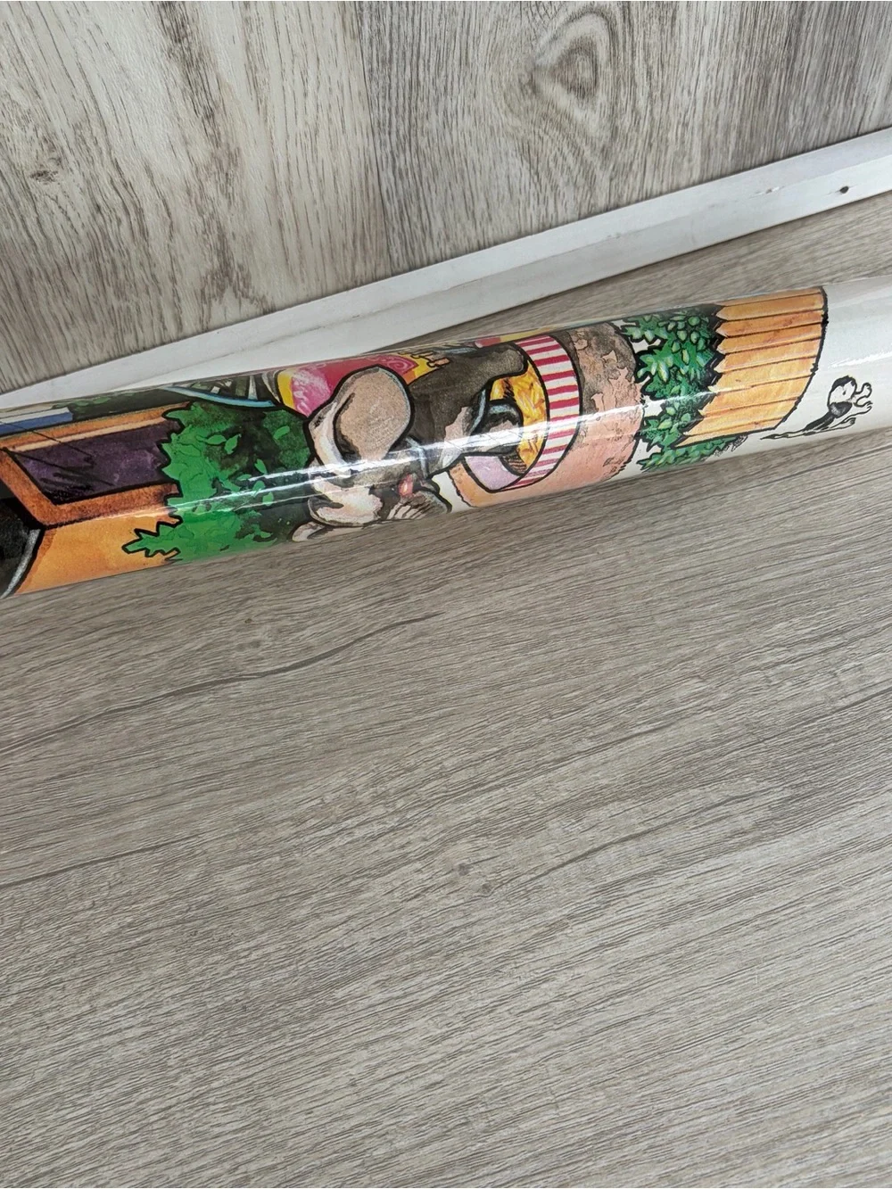 Lot Of 3 Vintage Wrapping Paper Rolls New Sealed Nature Birthday Cottage Holiday
